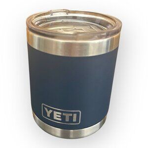 Yeti Rambler 10 Oz Stainless Steel Vacuum Insulated Tumbler Without Lid - Navy B